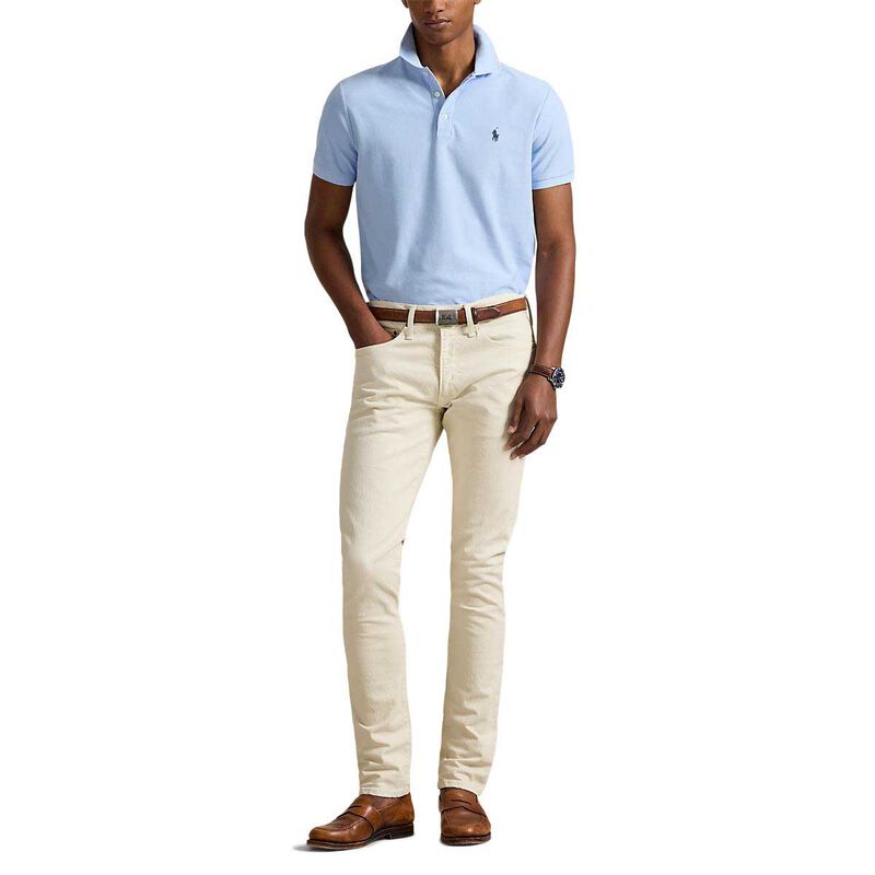 Polo Ralph Lauren Custom Slim Fit Honeycomb-Mesh Polo image number 3